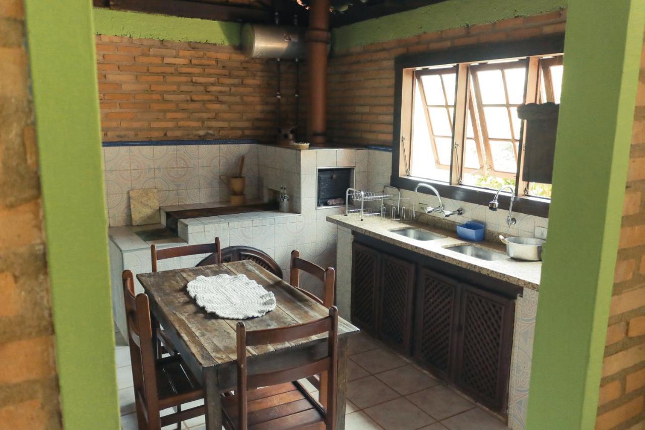 Em Tiradentes, Minas Gerais, Casa Tipica E Espacosa Em Terreno Arborizado Экстерьер фото